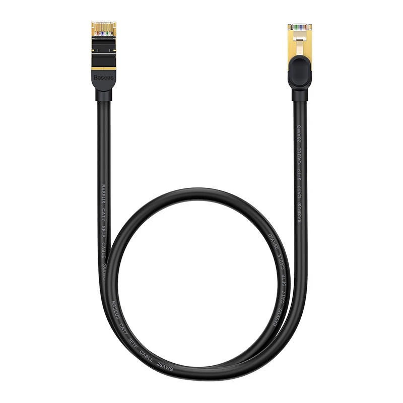 Καλώδιο δικτύου Baseus Ethernet RJ45, 10Gbps, 1m (μαύρο)