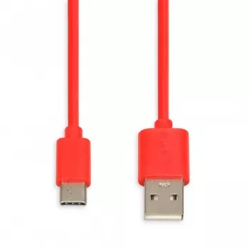 Καλώδιο USB IBOX IKUMTCR 1 m, USB A σε USB‑C, USB 2.0, κόκκινο