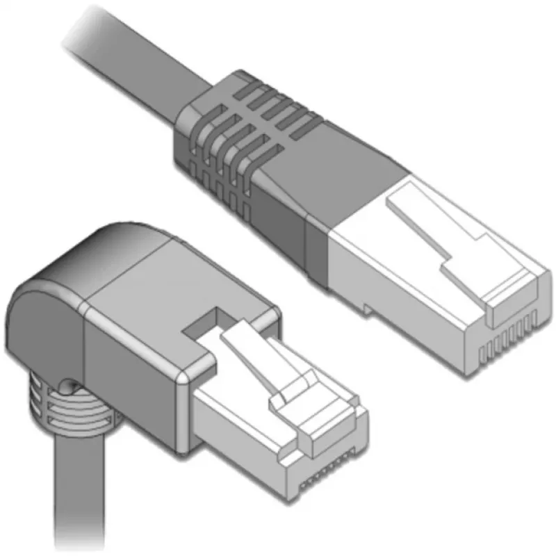 Καλώδιο δικτύου DeLOCK 85875 2m Cat6a S/FTP γκρι