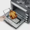 Φούρνος τοστιέρα Severin TO 2074 30L 2500W μαύρος γκριλ