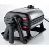 Tefal WM756D Βάφλας 2 βάφλες 1200 W Μαύρο, Ανοξείδωτο ατσάλι