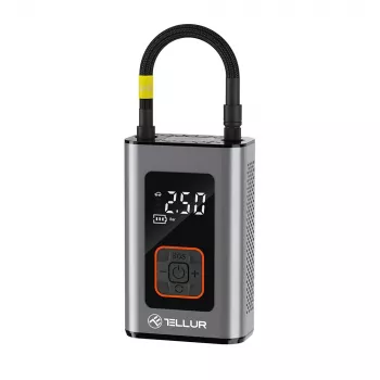 Φορητός συμπιεστής αέρα Tellur TLL158571 12V 150 PSI για ελαστικά αυτοκινήτου και φουσκωτά