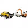 Car Dodge RAM 2500 Service με ρυμουλκούμενο