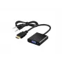 Αντάπτορας βίντεο SAVIO CL-23/B VGA (αρσενικό) σε HDMI Type-A (υποδοχή) 0,5 m, μαύρο