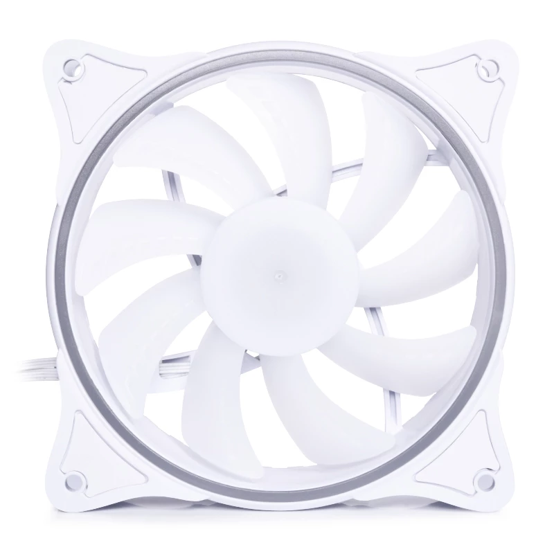 Alphacool Rise Aurora 24850 ανεμιστήρας κουτιού 120 mm PWM, 120x120x25 mm, λευκός
