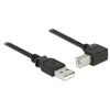 Καλώδιο USB DeLOCK 2m USB 2.0 USB A USB B Μαύρο