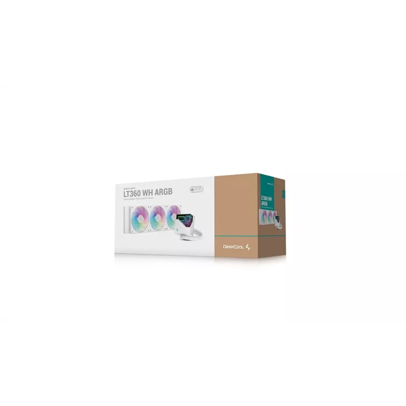 DeepCool LT360 επεξεργαστής All-in-One υδρόψυξη, 12 cm, λευκό, 1 τεμ.