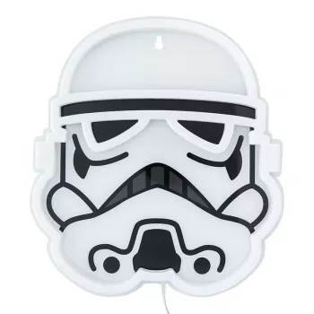 Επιτοίχια LED νέον λάμπα Paladone Stormtrooper μοντέλο PP14595SWVN, διακοσμητικός φωτισμός Star Wars