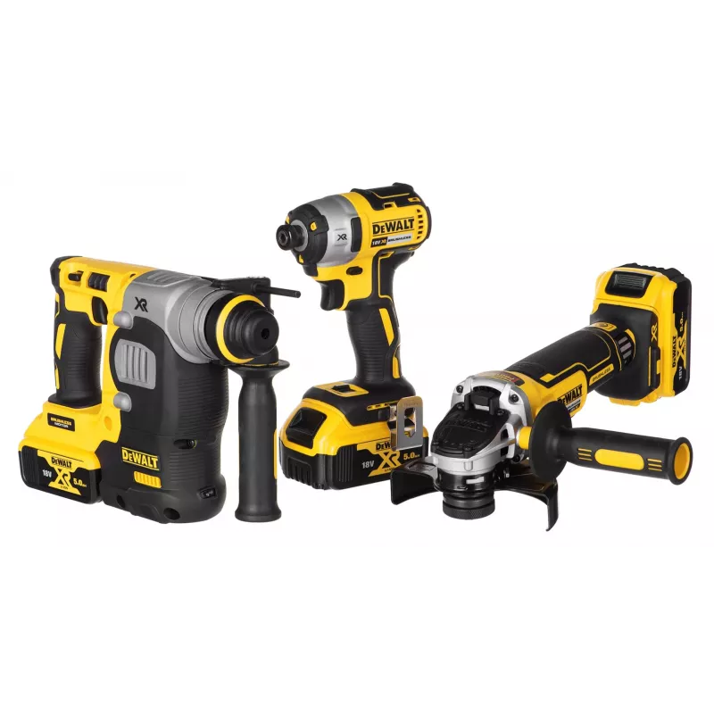 Σετ συνδυασμού ηλεκτρικών εργαλείων Dewalt DCK305P3T (DCF887+DCH273+DCG405)
