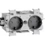 Hager GS20019011 πρίζα γραφίτη (GS20019011)