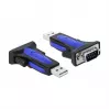 Σειριακό καλώδιο DeLOCK 66280 USB Type-A DB-9 0,8 m μαύρο