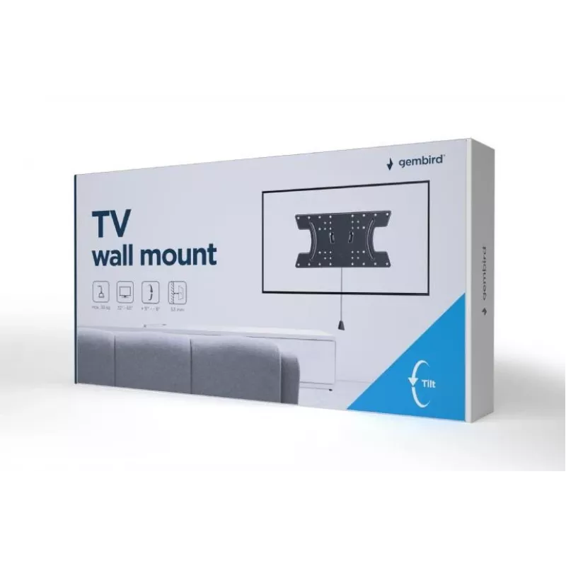 Βάση TV επιτοίχια βάση 32-65/WM-65T-02 GEMBIRD