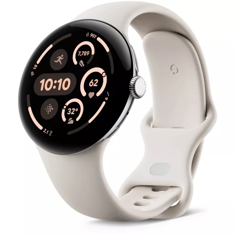 Smartwatch Google Pixel Watch 3 AMOLED ψηφιακή οθόνη αφής μαύρο