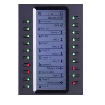 Grandstream Networks GXP2200EXT μονάδα επέκτασης IP μαύρη 20 πλήκτρα
