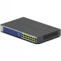 NETGEAR GS516PP Unmanaged Gigabit Ethernet (10/100/1000) Power over Ethernet (PoE) Μπλε, Γκρι