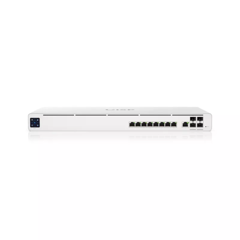 Ubiquiti UISP-R-PRO-EU UISP Router Pro ενσύρματος δρομολογητής, switch Gigabit Ethernet 9 θυρών, ανοξείδωτος χάλυβας