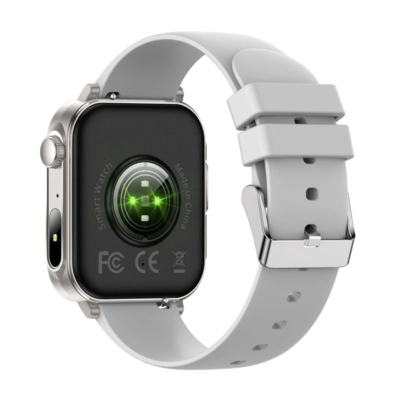 Smartwatch Colmi P80 ασημί – Colmi P80 συμπαγές smartwatch, ασημί θήκη