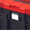 Einhell 4540021 E-Case M βαλίτσα συστήματος, εργαλειοθήκη, πολυπροπυλένιο, φέρουσα ικανότητα 90 kg, μαύρο/κόκκινο