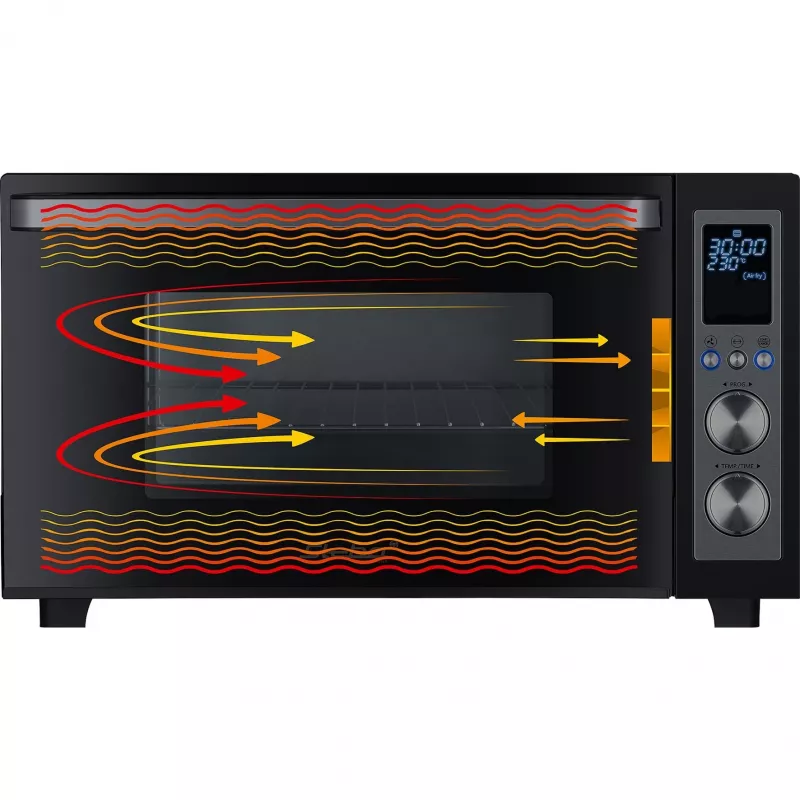 Συσκευή γκριλ και ψησίματος Steba KB E300 04-50-00 1200W 30L, μαύρο
