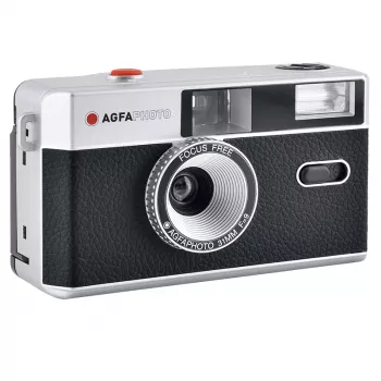 AgfaPhoto 603000 φωτογραφική μηχανή φιλμ compact 35 mm μαύρο – ασημί (603000)