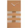 NeXtime Επιτοίχιο ρολόι 2855co Bold Stripes, 38x19 cm, Επιτοίχιο, Χάλκινο