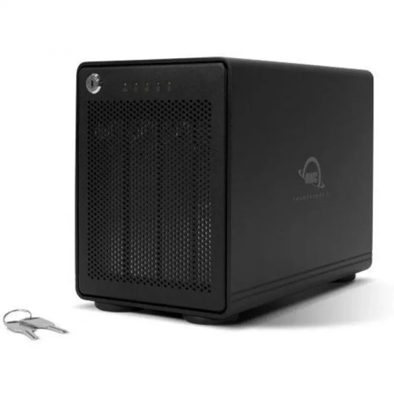 ThunderBay 4 (μαύρο, εξωτερική θήκη δίσκων 4 θέσεων Thunderbolt 3)