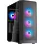 SilverStone FARA 514X μαύρο βαμμένο γυαλί (SST-FA514X-BG)