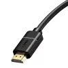 Baseus 2x HDMI 2.0 4K 60Hz καλώδιο, 3D, HDR, 18 Gbit/s, 5 m (μαύρο)