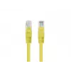 Lanberg PCU6-20CC-0150-Y Cat.6 UTP Patchkabel, 1,5 m, κίτρινο, συσκευασία 10 τεμ.