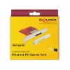 DeLOCK PCI Express > 1x εξωτερική υποδοχή CFexpress - αναγνώστης καρτών (CF) - PCI Express x4 3.0 (91748)