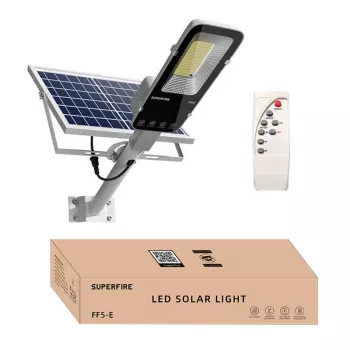 Ηλιακό φωτιστικό Superfire FF5-E, 897W, 2000lm, 20000mAh