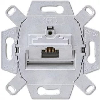 JUNG UAE 8 UPOK6 - RJ-45 - 6a - ασημί