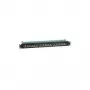 Patch panel VALUE Cat.6 19 ιντσών 24 θυρών θωρακισμένο μαύρο