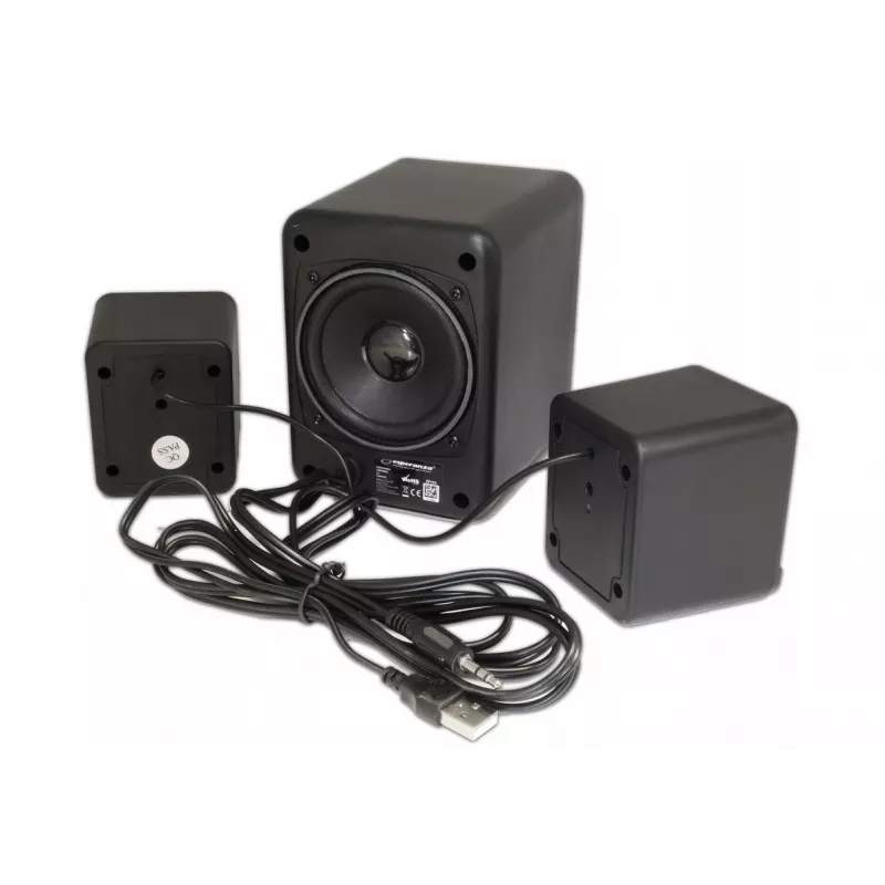 Esperanza EP153 σετ ηχείων USB 2.1 6 W Μαύρο