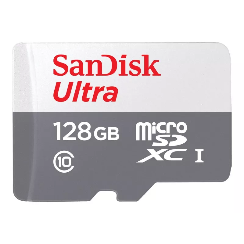 SanDisk Ultra κάρτα μνήμης 128 GB MicroSDXC Class 10 (SDSQUNR-128G-GN3MN)