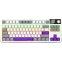 LORGAR KBP70TKLW, Ασύρματο Μηχανικό Πληκτρολόγιο Gaming TKL Pro, Μπεζ, EN-Layout