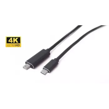 Microconnect USB3.1CMDP2 Προσαρμογέας γραφικών USB 3840 x 2160 Pixel Μαύρο