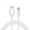 Savio Cl-193 Καλώδιο USB USB 2.0 2 m USB A USB C/Lightning Λευκό