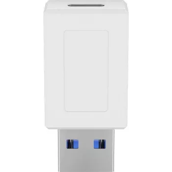 Microconnect USB3.0ACFW Προσαρμογέας καλωδίου USB A USB C λευκό
