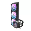 Υδρόψυξη CPU Darkflash DV360S ψυγείο 360mm, φωτισμός RGB, μαύρο