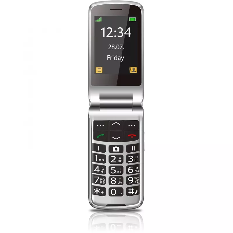 Smartphone Beafon SL645 LTE 2,8 ίντσες 1550 mAh μαύρο ασημί