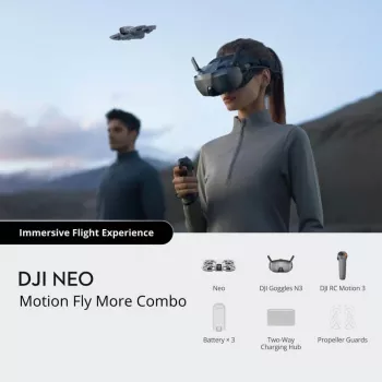 Quadcopter DJI Neo Motion Combo 4 Έλικες 12 MP 3840 x 2880 Pixel