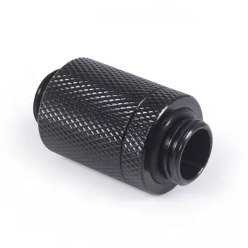 Alphacool ES D-Plug 25,5 mm G1/4 AG σε G1/4 AG - Deep μαύρο (17580)