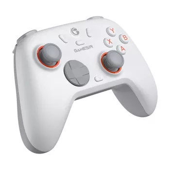 Ασύρματο χειριστήριο GameSir Nova 2 Lite N2 Lite WT — Bluetooth, εργονομικός σχεδιασμός, λευκό