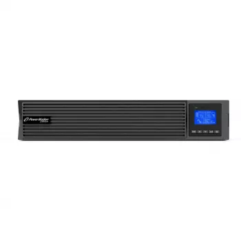 UPS Rack PowerWalker VFI 1500 LICR IOT PF1 on-line 1500 VA, 8× IEC C13, USB-B, RS-232, LCD, 2U