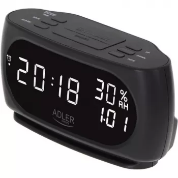 Adler AD 1186 Ξυπνητήρι Ψηφιακό ξυπνητήρι Μαύρο