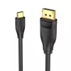 Καλώδιο Vention USB-C σε DisplayPort 8K 2 m, USB Type-C σε DP, μαύρο