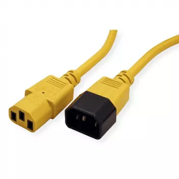 ROLINE 19.08.1532 Καλώδιο τροφοδοσίας κίτρινο 3 m IEC 320 (19.08.1532)