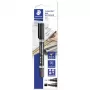 Μαρκαδόρος μόνιμος Staedtler Lumocolor permanent duo 348 B μαύρος 1 τεμ.