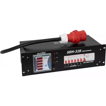 Διανομέας ρεύματος EUROLITE SBM-32B 30248401 32A 3 φάσεων